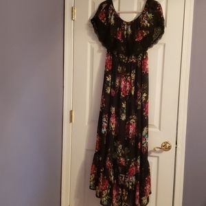 Long floral dress